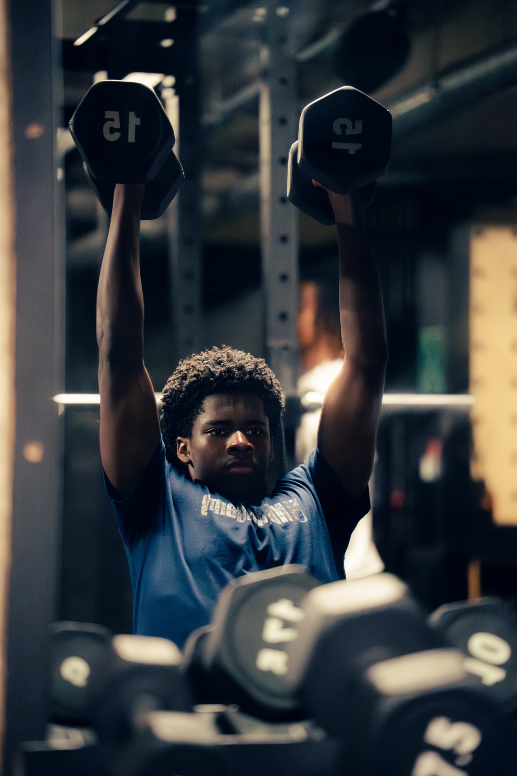 Enhance athlete developing strength in performance training
