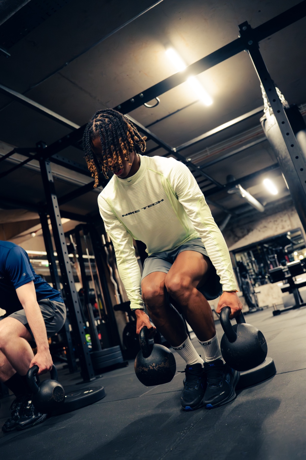 Enhance Performance athlete preparing to train